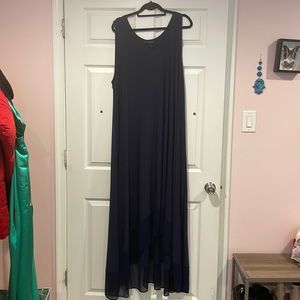 Gorgeous sleeveless high low dress